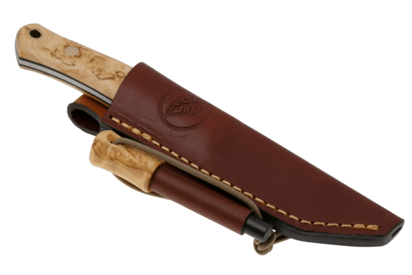 CASSTROM No.8 SFK Curly birch with Fire striker CASS-12828 - KNIFESTOCK