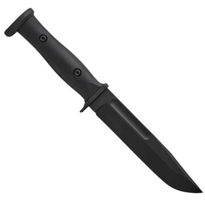 KA-BAR Slabby, 1095 Cro-Van, Clip Point, Schwarz - KNIFESTOCK