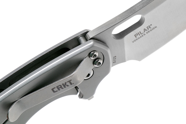 CRKT PILAR® LARGE SILVER CR-5315 - KNIFESTOCK