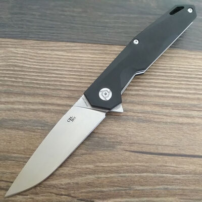 CH KNIVES couteau pliant 9 cm 1047-G10-BK noir - KNIFESTOCK