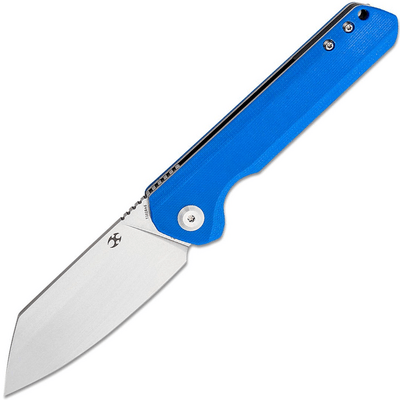 Kansept Bulldozer Stonewashed D2 Blue G10 T1028A6 - KNIFESTOCK