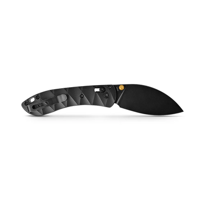 Vosteed Mini Nightshade (TI) S35VN Fekete Stonewash Fekete Titán A0218 - KNIFESTOCK