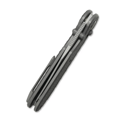 GEO Knife Ethereal Cutter Darkwash M390 Blade Darkwash Ti - KNIFESTOCK