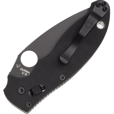 Spyderco Manix 2 G-10 Black Black Blade C101GPBBK2 - KNIFESTOCK