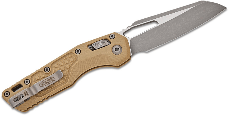 Microtech MSI FRAG G-10 TAN, APOC STD 210-10APFRGTTA - KNIFESTOCK