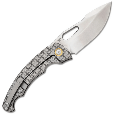 Artisan XCELLERATOR Gray S90V Titanium 1860GS-GY - KNIFESTOCK