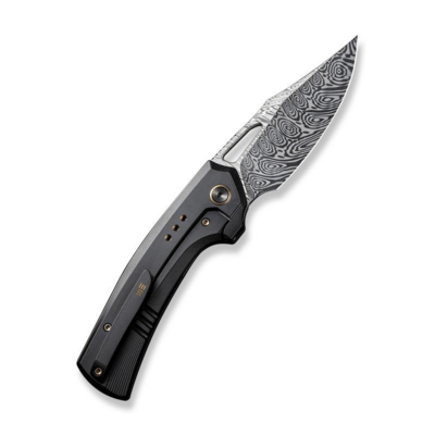 We Knife Nefaris Black Titanium Handle With Nebula Fat Carbon Fiber Inlay WE22040F-DS1 - KNIFESTOCK