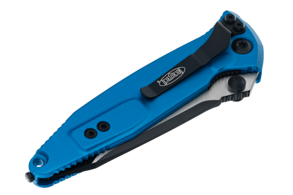 Microtech SOCOM ELITE T/E-M BLACK P/S BLUE 161-2BL - KNIFESTOCK