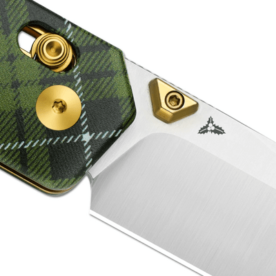 Kizer Militaw Nitro-V G10&amp;Mkuruti Wood -  Xmas edition - KNIFESTOCK