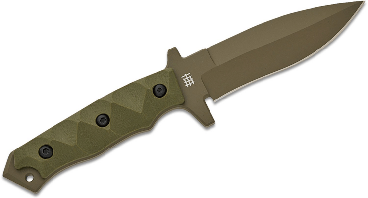 Halfbreed Blades Medium Clearance Knife - Fixed Blade MCK-01 ODG - K340 - KNIFESTOCK