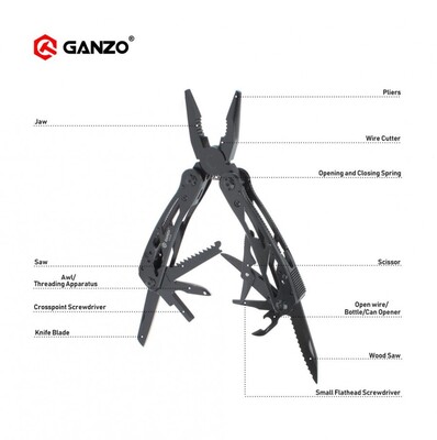 GANZO Multi Tool Ganzo G202-B - KNIFESTOCK
