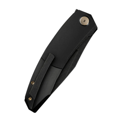 WE Black Titanium HandleBlack Stonewashed Bohler M390 BladeNested Liner Lock W - KNIFESTOCK