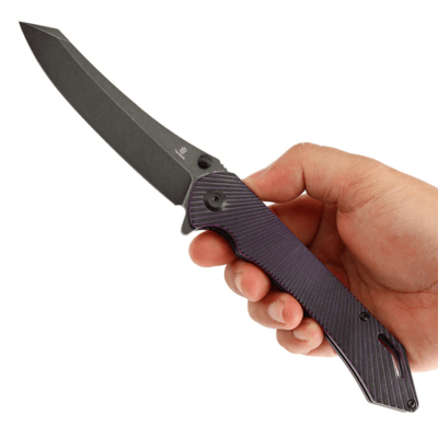 Tenable Colibri Tech Blackwash Nitro V Liner Lock T1060A3 - KNIFESTOCK