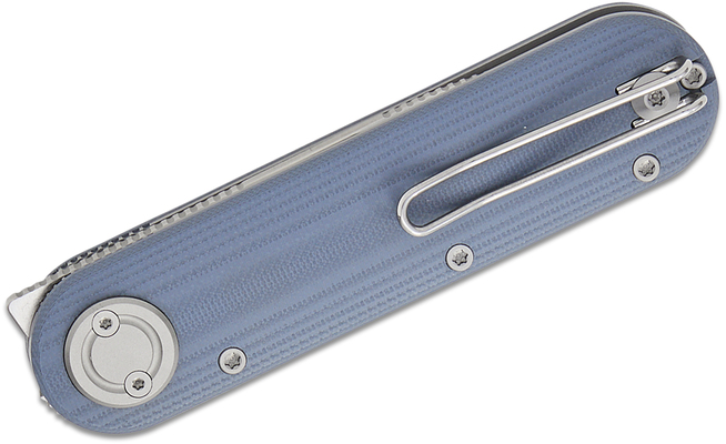 Vosteed Corgi V 295 N690 Satin Bleu G10 A3711 - KNIFESTOCK