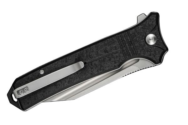 Civivi Neurohaptic CIVIVI Manico in G10 Nero ShreddedLama in Nitro-V Stonewashed - KNIFESTOCK