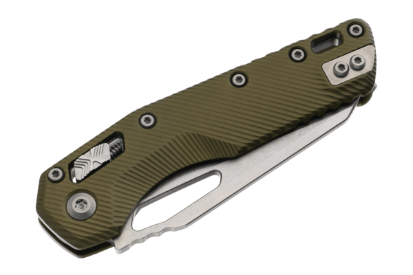 Microtech MSI® S/E Fluted OD Green Stonewash Standard 210-10FLOD - KNIFESTOCK