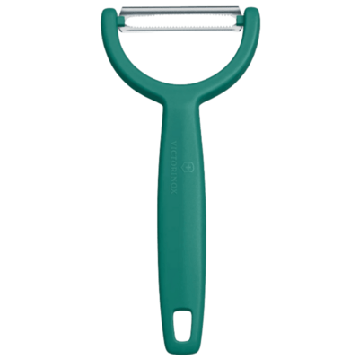 Victorinox Ypso Peeler, serrated, double-edge, green 6.0963.4 - KNIFESTOCK
