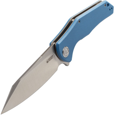 KUBEY Flash Liner Lock Flipper Összecsukható Kés Kék G10 Markolat KU158A - KNIFESTOCK