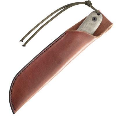 ESEE Knives ESEE-4HM-B Model Bushcraft knife Modified Handle, leather Sheath - KNIFESTOCK