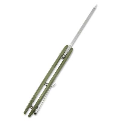 KUBEY Nouveau Anteater Nest Liner Lock Couteau Pliant Manche OD Vert G10 KU212B - KNIFESTOCK