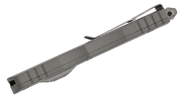 Microtech DIRAC DELTA D/E APOCALYPTIC STANDARD NATURAL CLEAR 227-10APNC - KNIFESTOCK