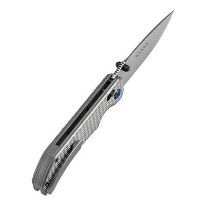 Kansept Eaglestrike Stonewashed CPM S35VN Bead Blasted Titanium K1095V4 - KNIFESTOCK