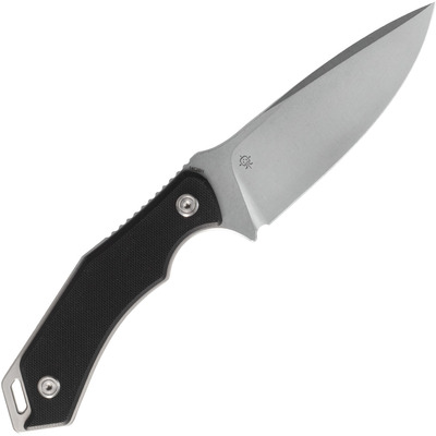 KUBEY Orthodox Fixed Blade Knife Black G10 Handle KU2108 - KNIFESTOCK