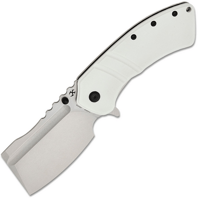 KANSEPT XL Korvid Stonewashed 154CM Liner Lock T1030A9 - KNIFESTOCK