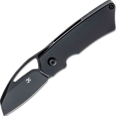 Kansept Goblin Black Coating S35VN Blade Black Coating Titanium  K2016A2 - KNIFESTOCK