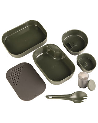 Mil-Tec CAMP-A-BOX® 7-PCS. PLASTIQUE olive 14671000 - KNIFESTOCK