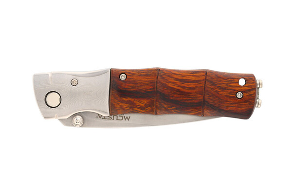 Mcusta MC-145G Shinra Mixture Bamboo SPG2 San Mai Ironwood - KNIFESTOCK