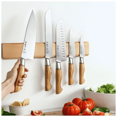 Dellinger Wooden magnetic strip (maple) 430x65x20mm - KNIFESTOCK