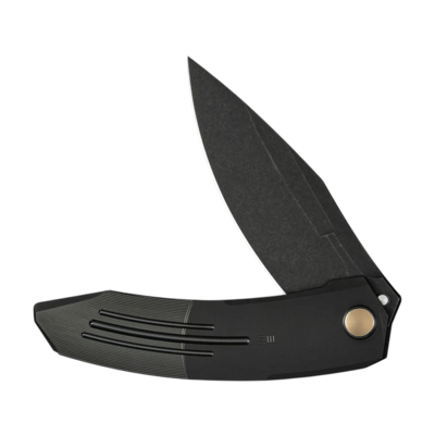 WE Black Titanium HandleBlack Stonewashed Bohler M390 BladeNested Liner Lock W - KNIFESTOCK