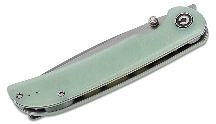 CIVIVI Imperium Front Flipper Mes - Natuurlijke (Jadegroene) G10 C2107A - KNIFESTOCK