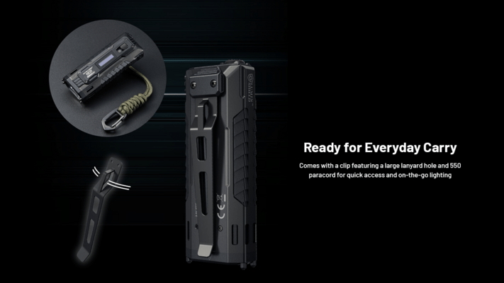 Nitecore Flashlight EDC37 8000 Lumens - KNIFESTOCK