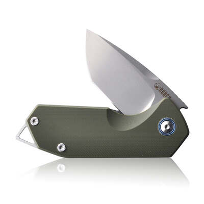 KUBEY Campe Nest Liner Lock Couteau EDC Flipper Manche OD Vert G10 KU203B - KNIFESTOCK