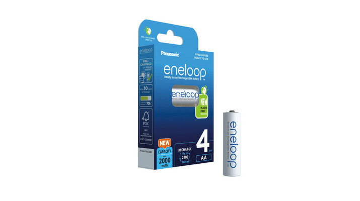 Panasonic nabíjacia ENELOOP AA NiMH 4ks. PANENE4AA - KNIFESTOCK