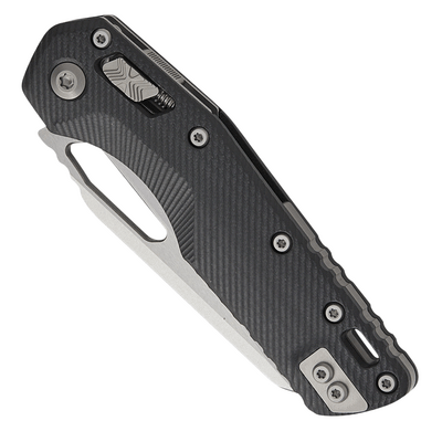 Microtech MSI® S/E Fluted G-10 Must Kivipesu Täielikult Saagjas 210-12FLGTBK - KNIFESTOCK