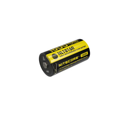 NITECORE Rechargeable 18350 Li-ion Battery NL1816R - KNIFESTOCK