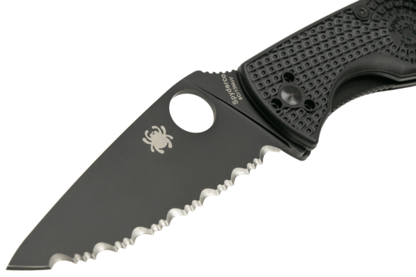 Spyderco Tenacious Black FRN C122SBBK - KNIFESTOCK