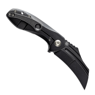 Kansept KTC3 Black Stonewashed CPM-S35VN, handle Black Stonewashed Titanium K1031A1 - KNIFESTOCK