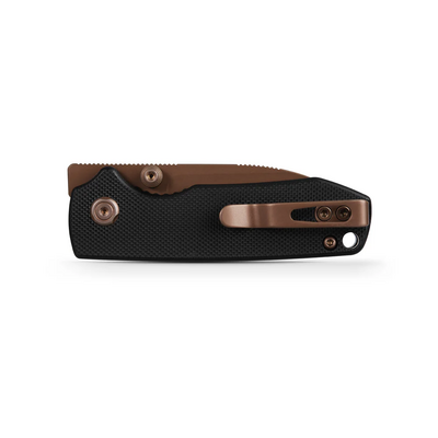 Vosteed Raccoon Cub 14C28N Cuivre Dune Noir G10 A3604 - KNIFESTOCK