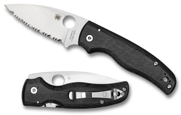 Spyderco Shaman G-10 Black C229GS - KNIFESTOCK