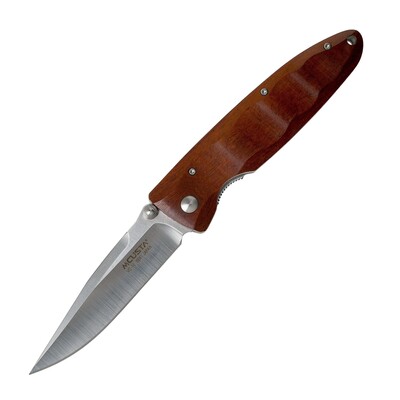 Mcusta Classic Wave VG-10 blade Ironwood handle MC-18V - KNIFESTOCK