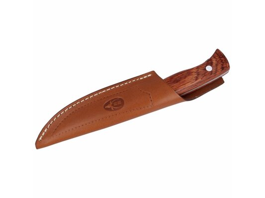 MUELA 110mm full tang blade, Pressed coral wood SPRINGER-11R - KNIFESTOCK