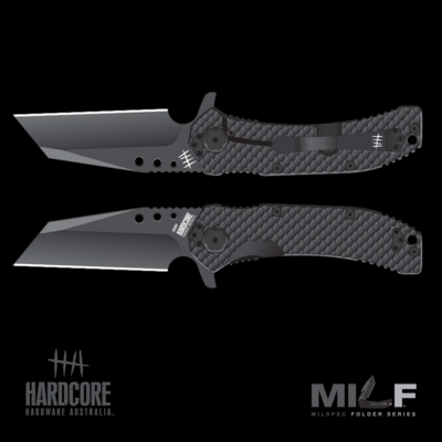 Hardcore Hardware HHA MILSPEC Folder Series - Wharncliffe MILF-04 - S30V - KNIFESTOCK