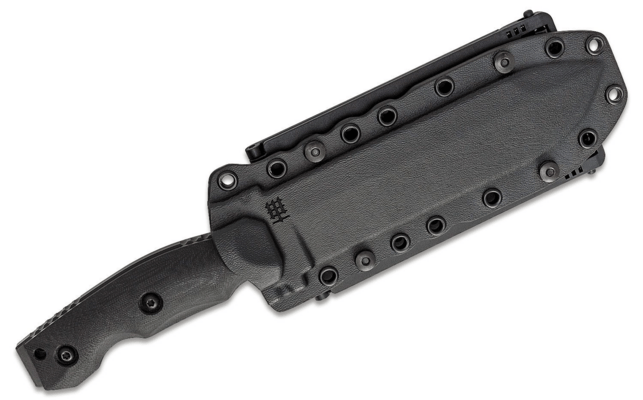 Halfbreed Blades Large Survival Knife - Fixed Blade LSK-01 BLK - K110 - KNIFESTOCK