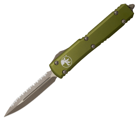 Microtech ut d/E from Green Brz AP f/s 122-15Apod - KNIFESTOCK