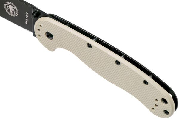 BRK-Esee Avispa Framelock Tan/Black D2 BRK1302DTB - KNIFESTOCK