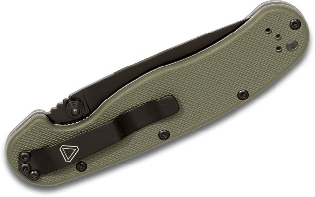 Ontario RAT II Linerlock OD Green D2 ON8830OD - KNIFESTOCK